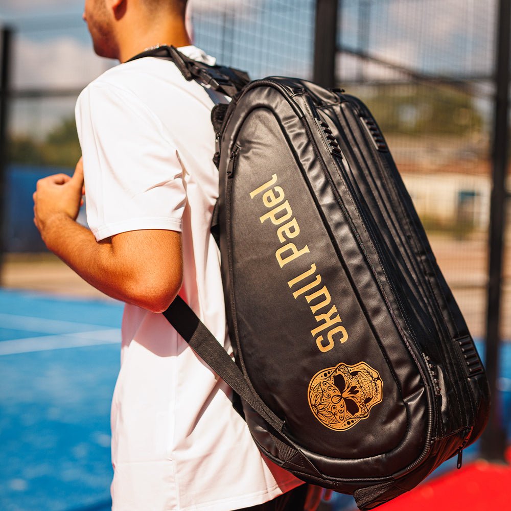 Black Padel Bag - Skull Padel