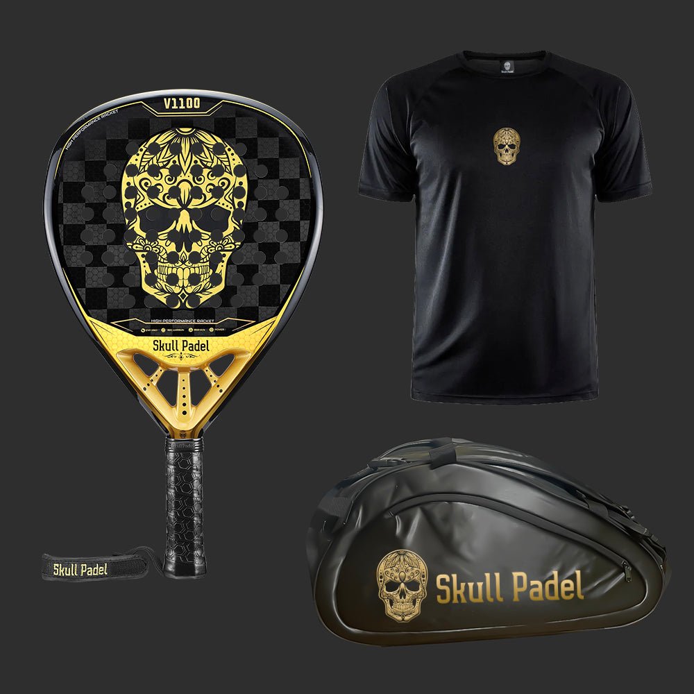 Bundle: V1100 + Bag & Shirt - Skull Padel