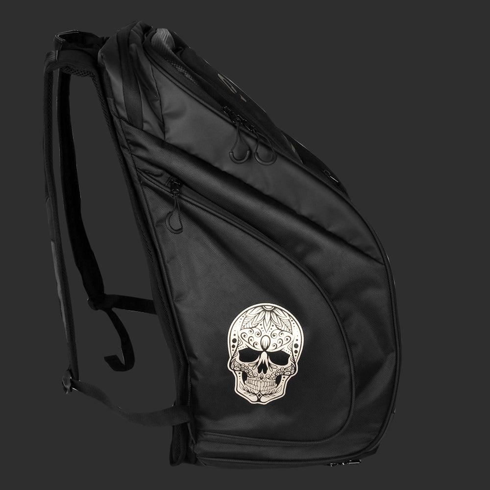 Bundle - V1150 + XXL Backpack (White) - Skull Padel