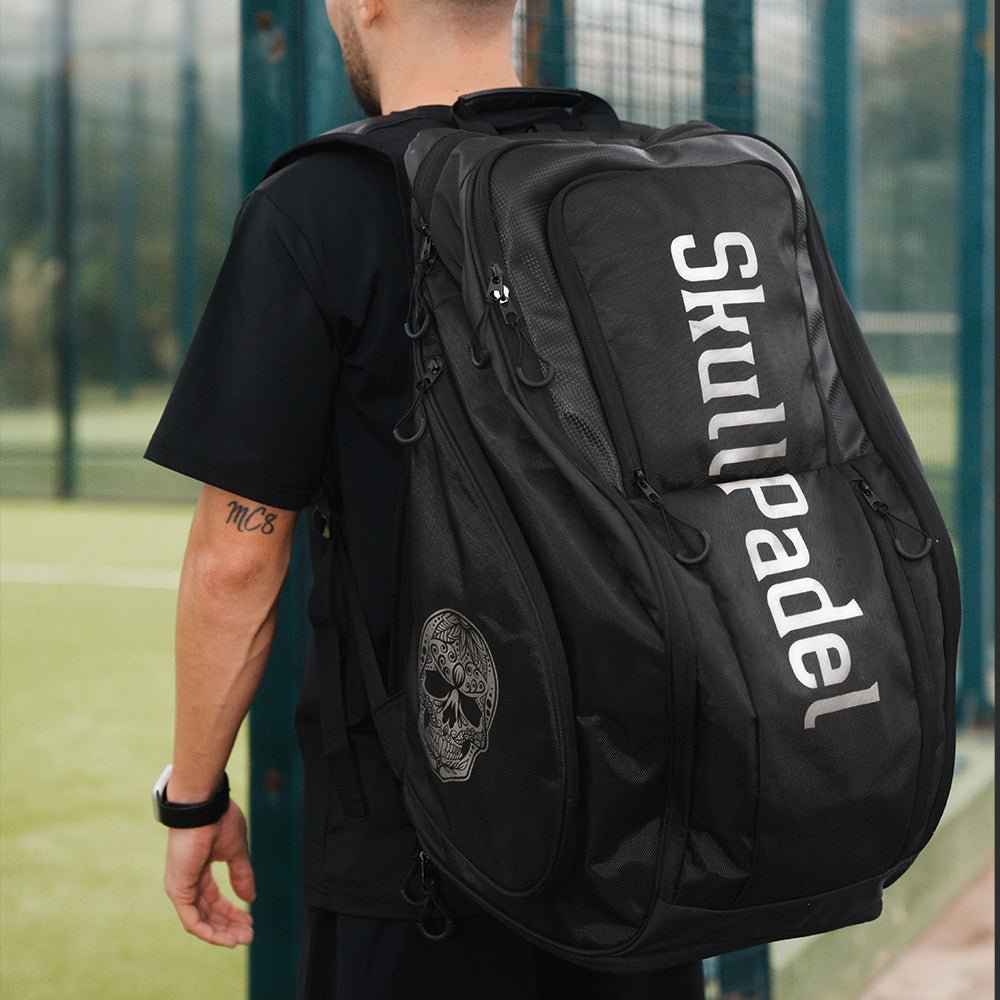 Bundle - V1150 + XXL Backpack (White) - Skull Padel