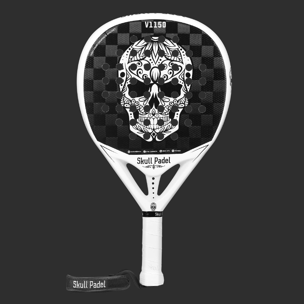 DUO PACK: V1150 - WHITE 24K - Skull Padel