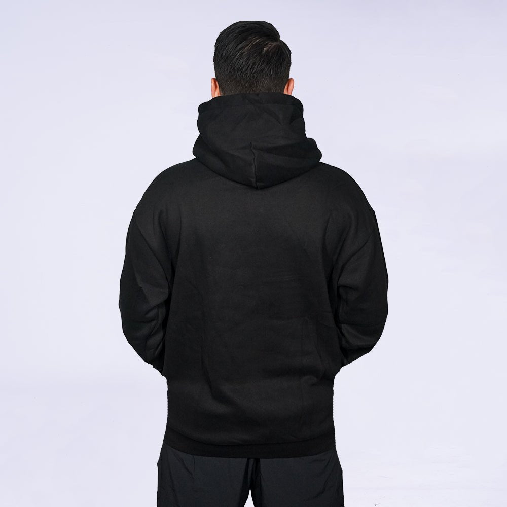 SKULL PADEL HOODIE - BLACK & GOLD - Skull Padel