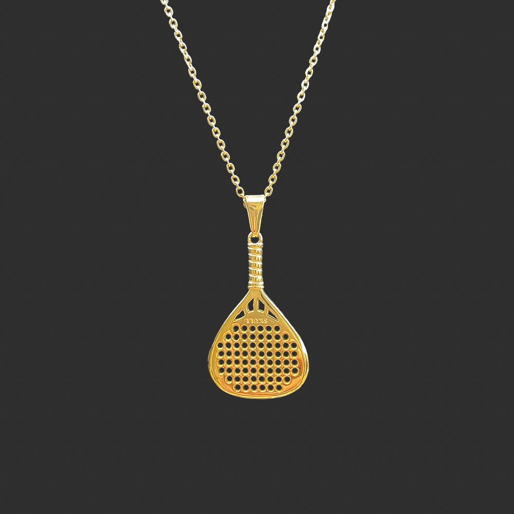 Skull Padel Necklace - Gold - Skull Padel