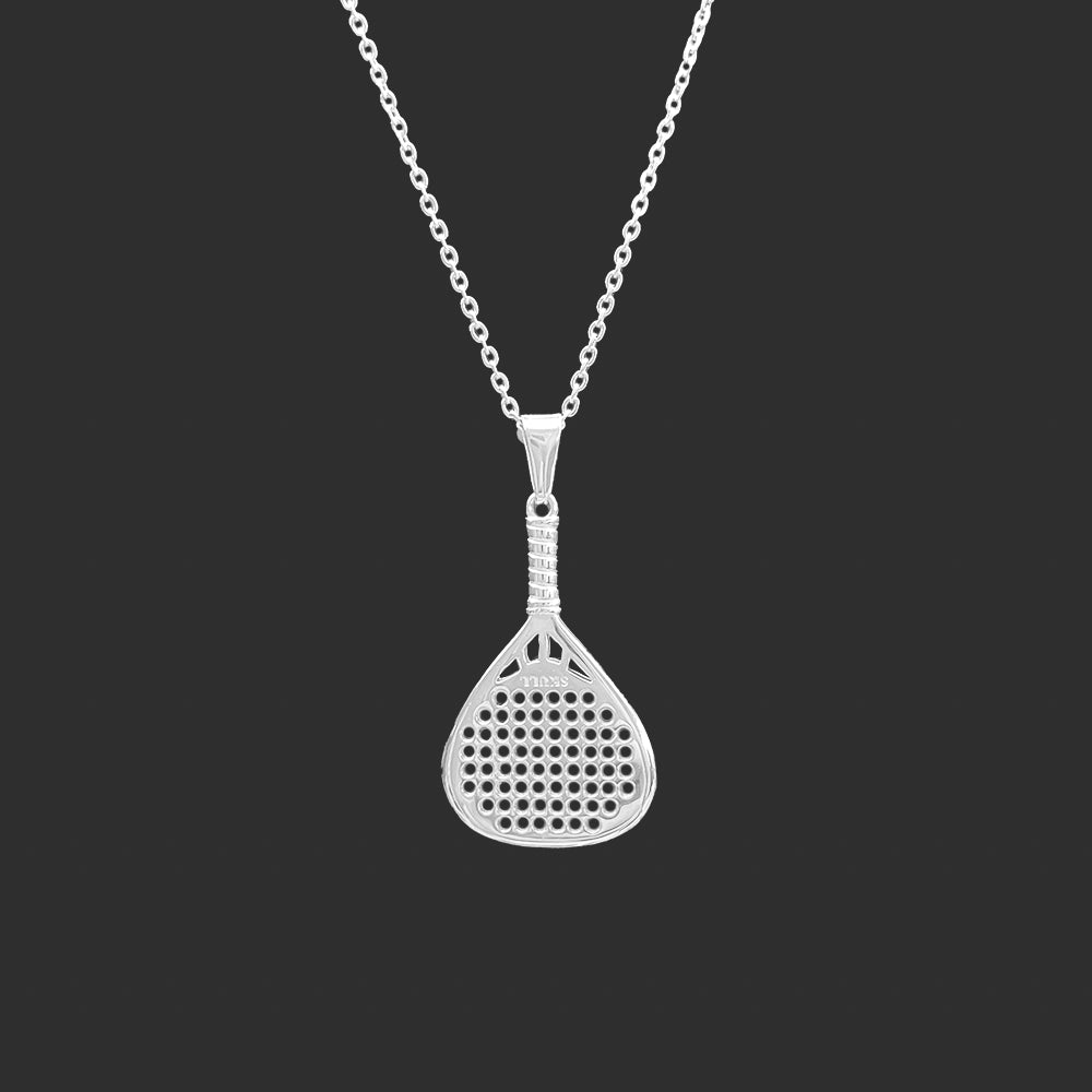 Skull Padel Necklace - Silver - Skull Padel