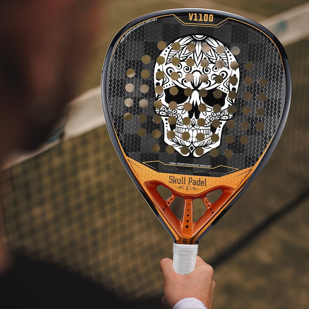 V1100 - BLACK COPPER 24K - Skull Padel