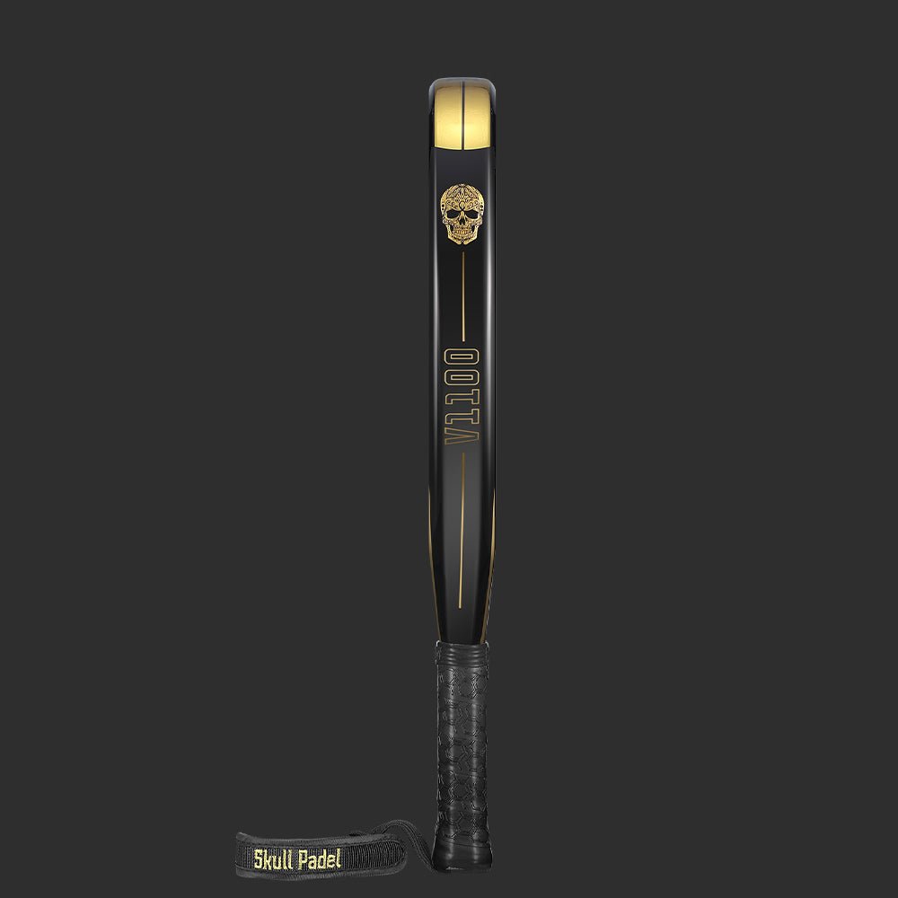 V1100 - GOLD BLACK 24K - Skull Padel